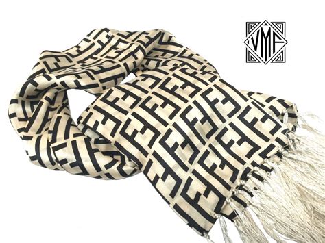 scarf fendi|Fendi vintage scarf.